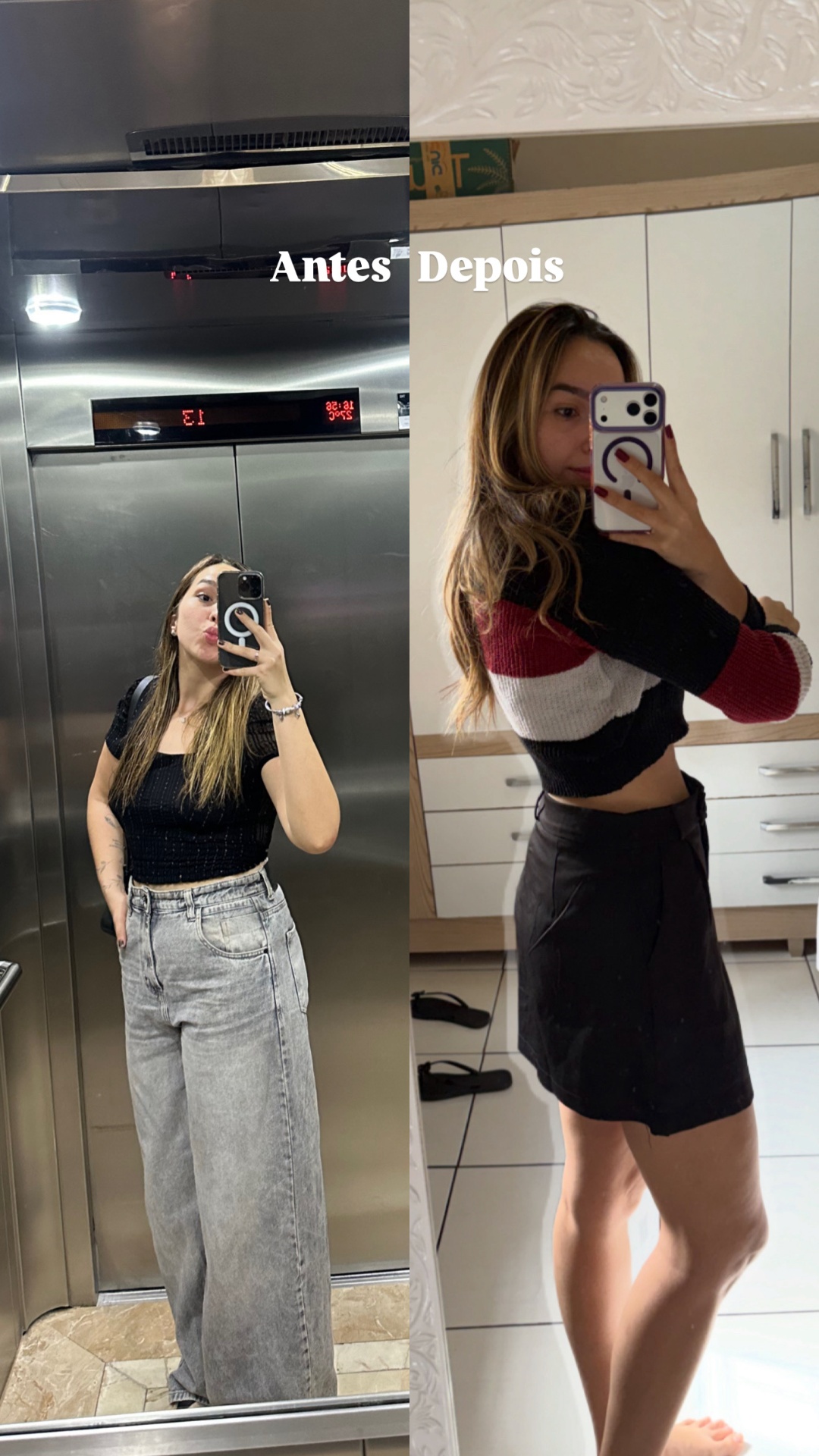Transformação corporal - antes e depois 4